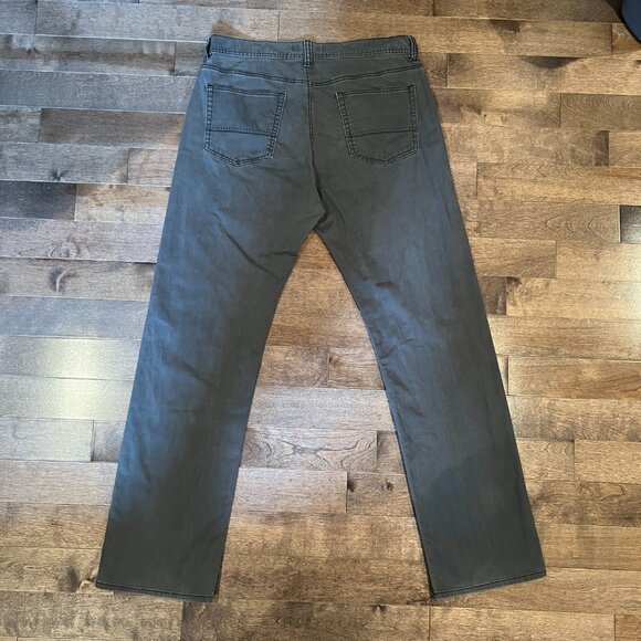 Kirkland Signature Men’s Pants Gray Size 36x34 Cotton Blend Casual Straight Fit - Picture 5 of 6